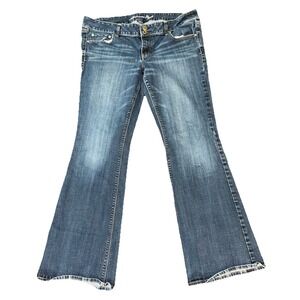 American‎ Eagle Outfitters Artist Super Stretch Jeans Womens Size 18 Long